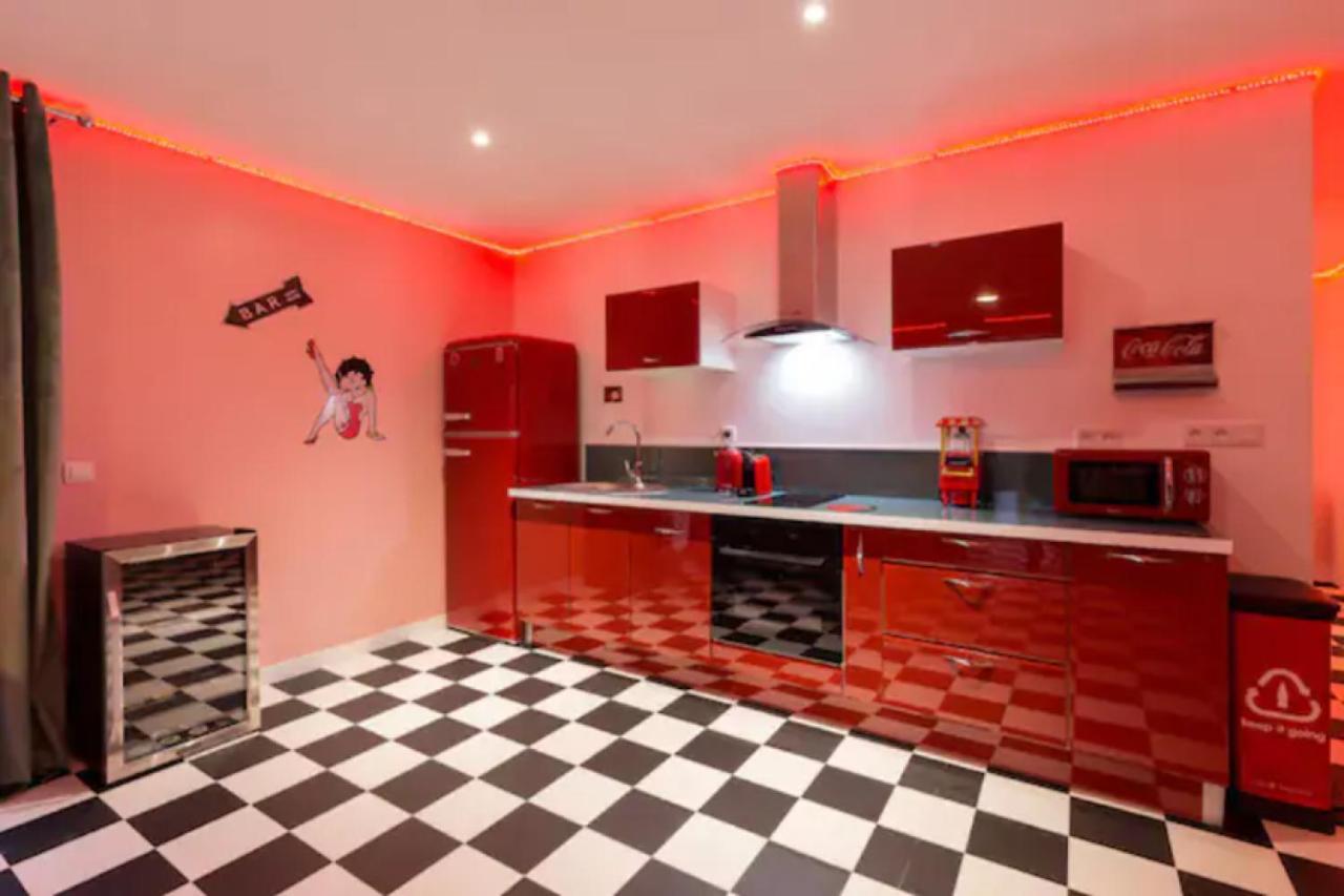 Suite Marilyn Monroe - 7P avec Jacuzzi Privé Montry Extérieur photo