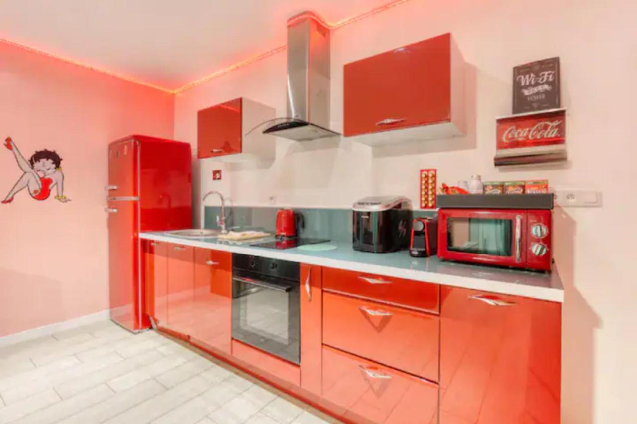 Suite Marilyn Monroe - 7P avec Jacuzzi Privé Montry Extérieur photo