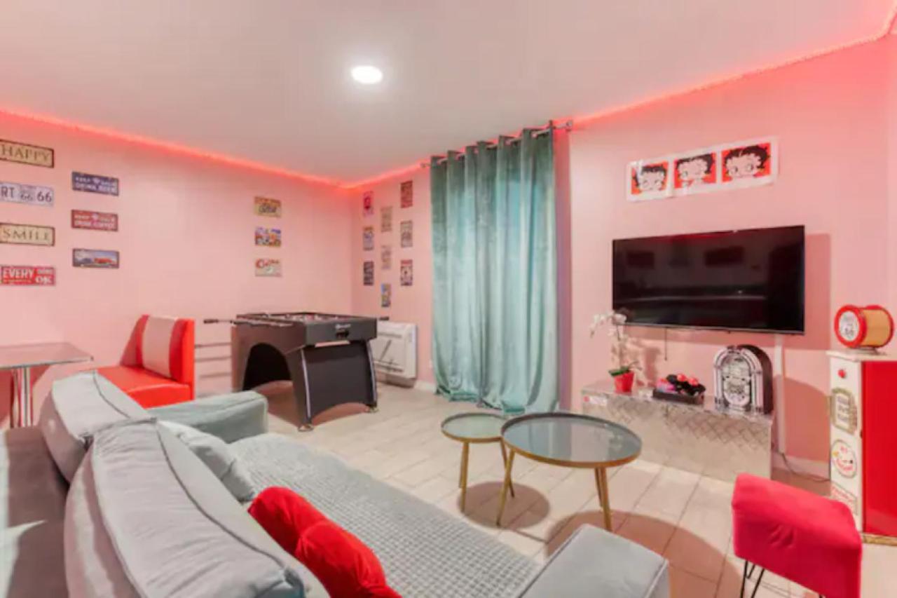 Suite Marilyn Monroe - 7P avec Jacuzzi Privé Montry Extérieur photo
