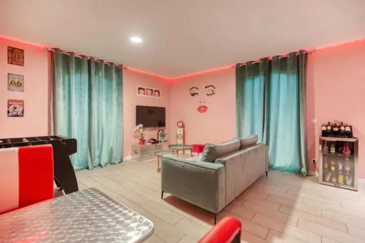 Suite Marilyn Monroe - 7P avec Jacuzzi Privé Montry Extérieur photo