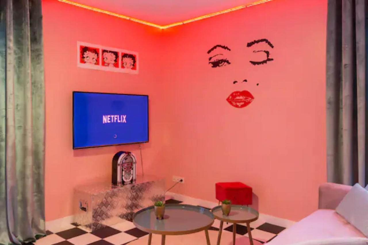 Suite Marilyn Monroe - 7P avec Jacuzzi Privé Montry Extérieur photo