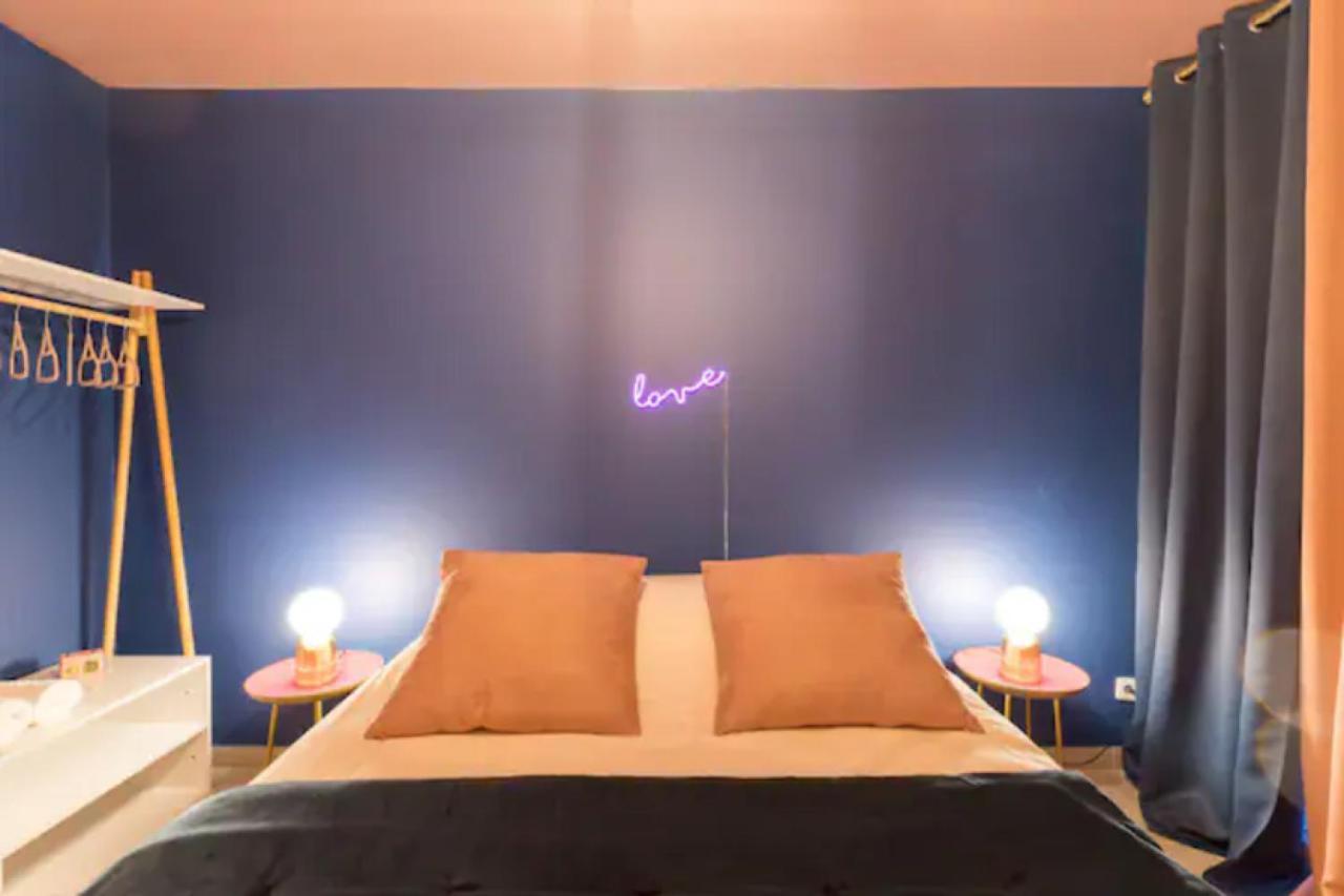 Suite Marilyn Monroe - 7P avec Jacuzzi Privé Montry Extérieur photo