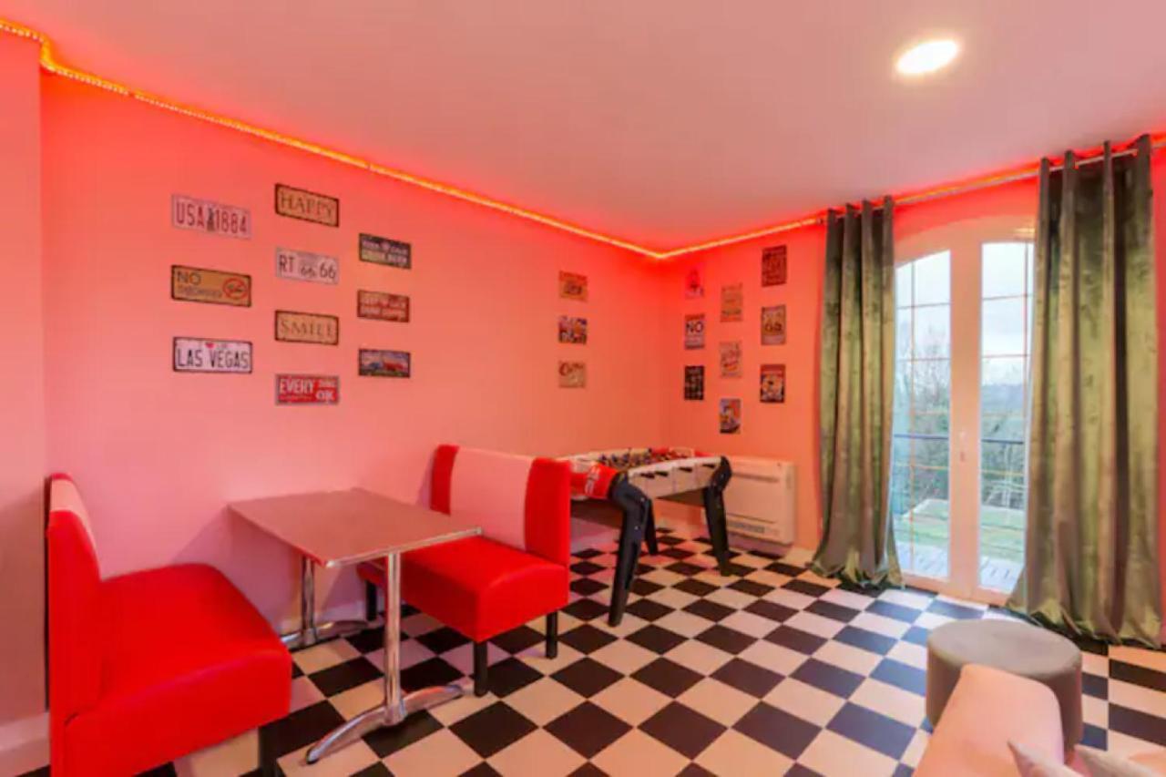 Suite Marilyn Monroe - 7P avec Jacuzzi Privé Montry Extérieur photo
