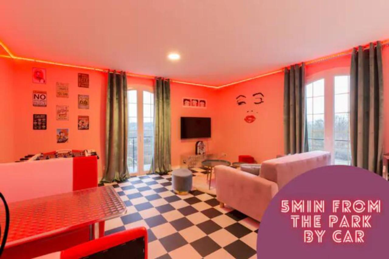 Suite Marilyn Monroe - 7P avec Jacuzzi Privé Montry Extérieur photo